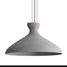 Golden 2173-22 GCT - Golden Lighting Aethera 22in Integrated LED Pendant in Grey Cement